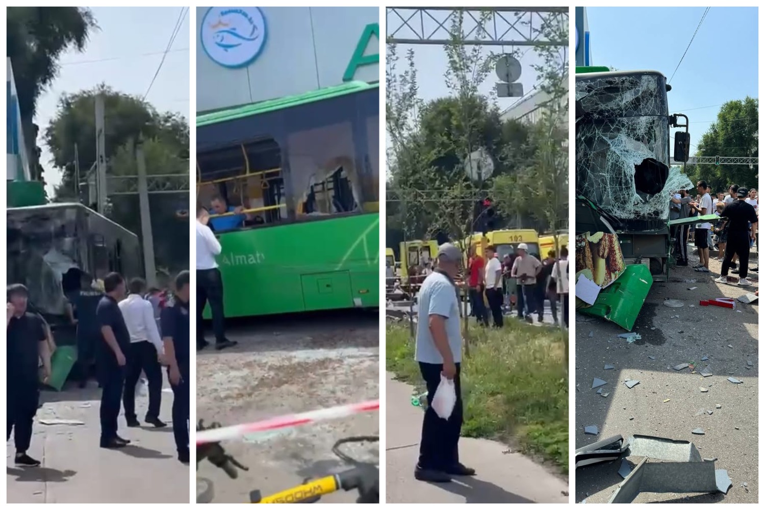 ДТП с автобусом в Алматы: один человек погиб, 16 пострадали ДТП с автобусом в Алматы: один человек погиб, 16 пострадали