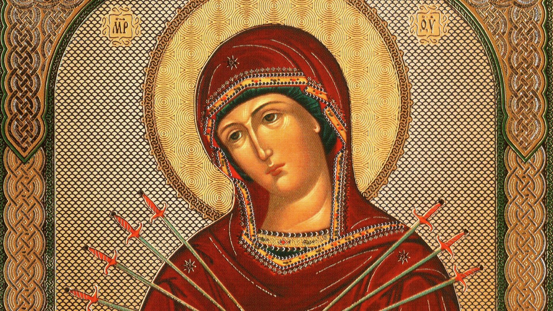 Празднование в честь иконы Божией Матери «Семистрельная» совершает Церковь Празднование в честь иконы Божией Матери «Семистрельная» совершает Церковь