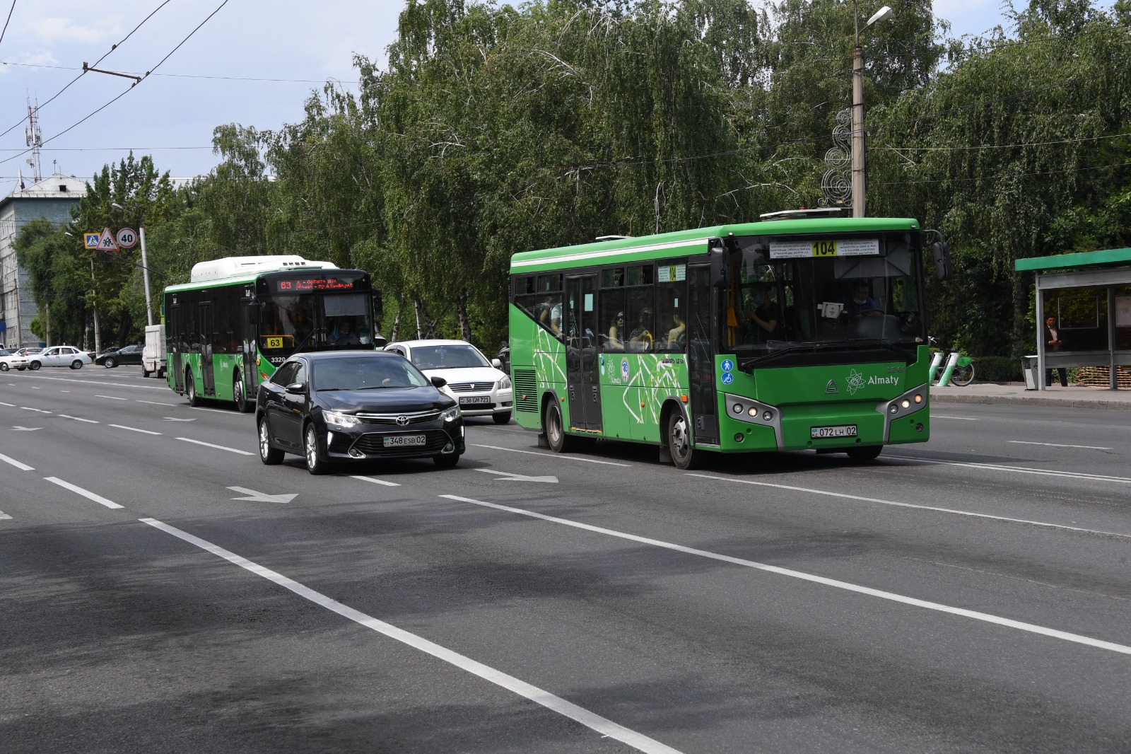 В Алматы изменяется схема маршрутов общественного транспорта В Алматы изменяется схема маршрутов общественного транспорта