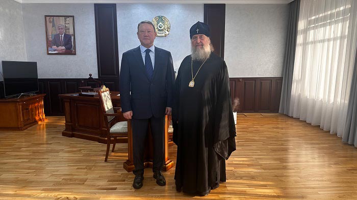 Митрополит Александр встретился с акимом Костанайской области Митрополит Александр встретился с акимом Костанайской области
