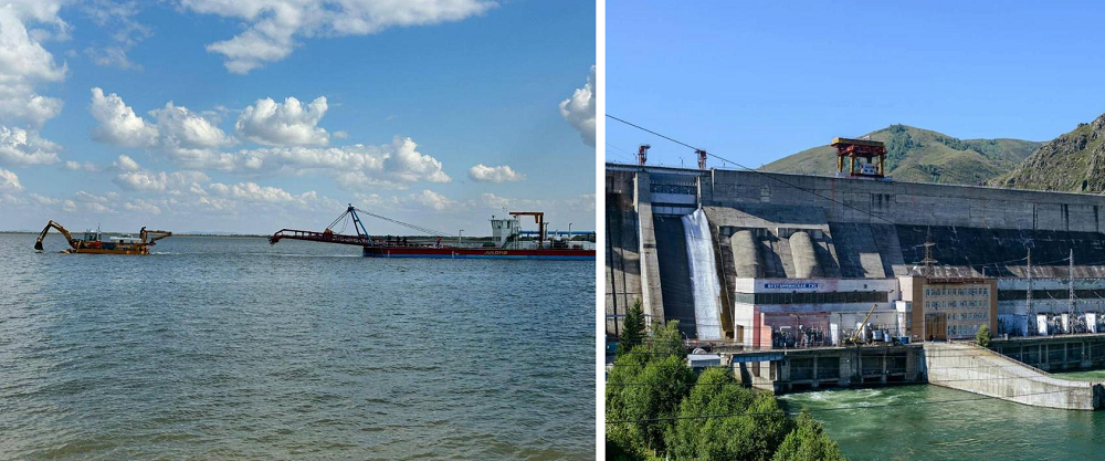 Астанинское очищают, а Бухтарминское готовят к спуску воды Астанинское очищают, а Бухтарминское готовят к спуску воды