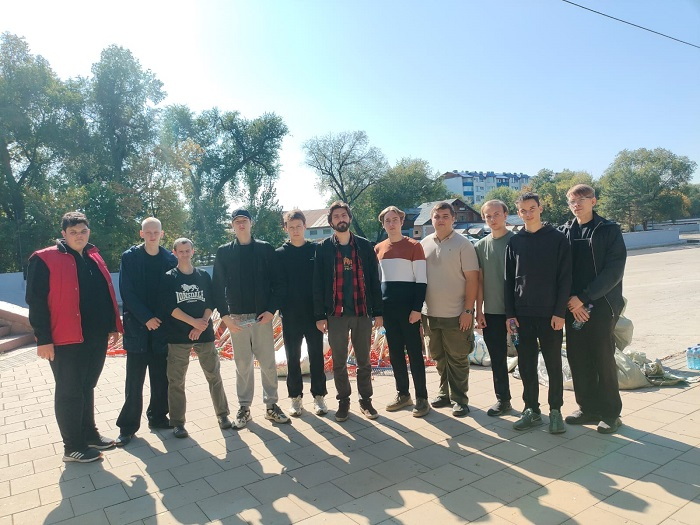 Представители Православной Церкви приняли участие в акции «Таза Қазақстан» 