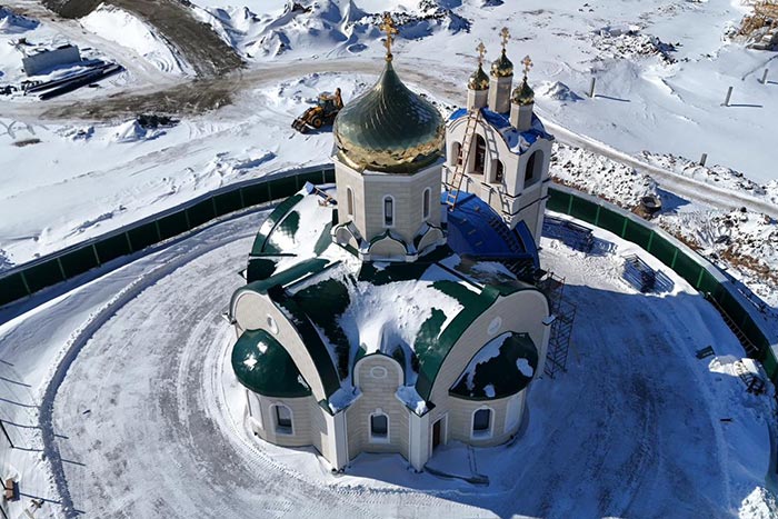 Как продвигается строительство церковного комплекса в Астане