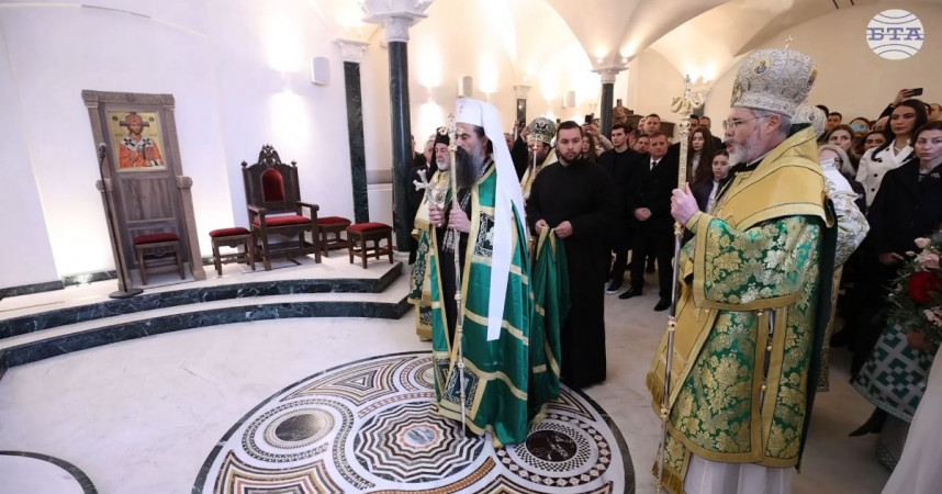 Новый православный храм открылся в Лондоне Новый православный храм открылся в Лондоне