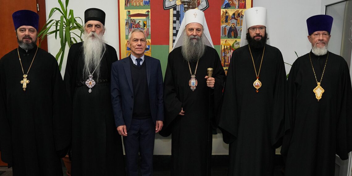 Делегация РПЦ встретилась с Патриархом Сербским 