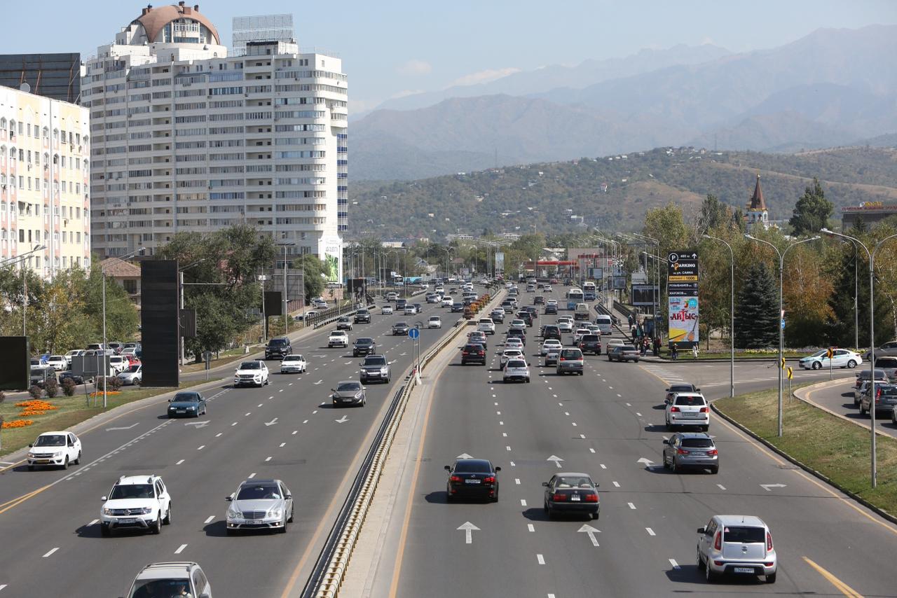 В Алматы появилась первая эко-зона с пониженным уровнем выхлопов 