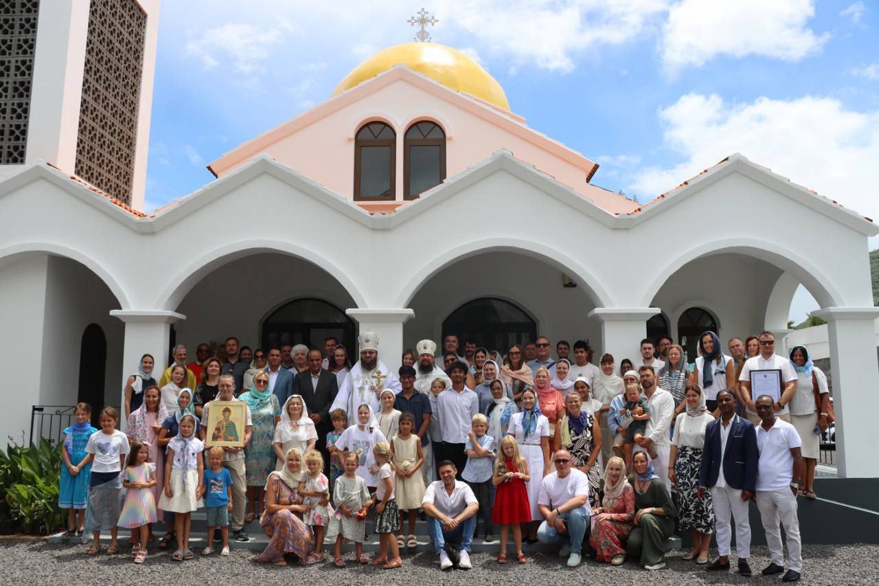 На Маврикии освящен первый в стране храм РПЦ 