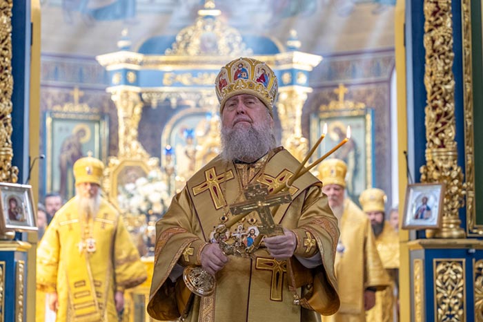 Митрополит Александр награжден медалью в честь юбилея парламента Казахстана 