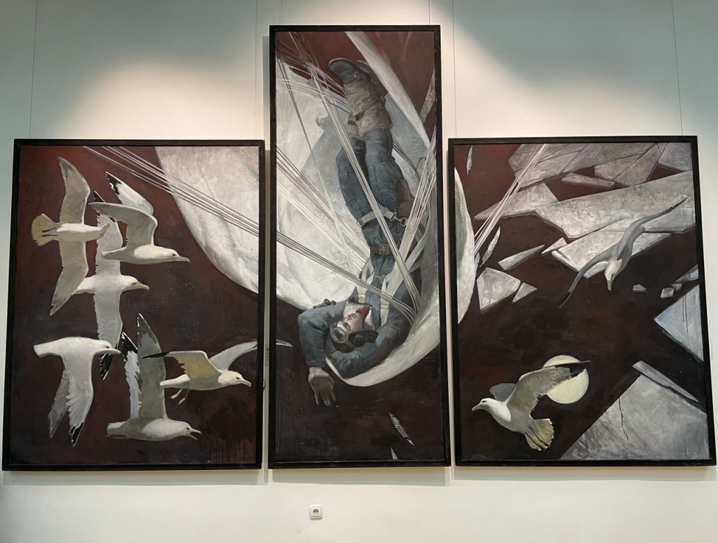 Лаура Свидерская. Борис Сафонов. 2018. Холст, масло