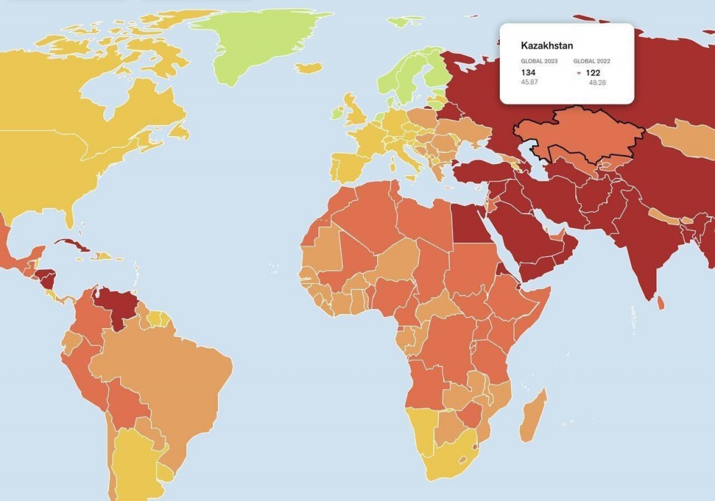 БАҚ бостандығы рейтингінде Қазақстан 180 елдің арасында 134-орында тұр. Данный текст скопирован с сайта Informburo.kz https://informburo.kz/kaz/kogam/qazaqstan-baq-bostandygy-reitinginde-180-eldin-arasynda-134-orynda-tur БАҚ бостандығы рейтингінде Қазақстан 180 елдің арасында 134-орында тұр. Данный текст скопирован с сайта Informburo.kz https://informburo.kz/kaz/kogam/qazaqstan-baq-bostandygy-reitinginde-180-eldin-arasynda-134-orynda-tur
