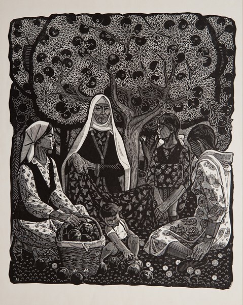 Константин Баранов "Рассказ апы Серия_Алма-атинские яблоки" 1972