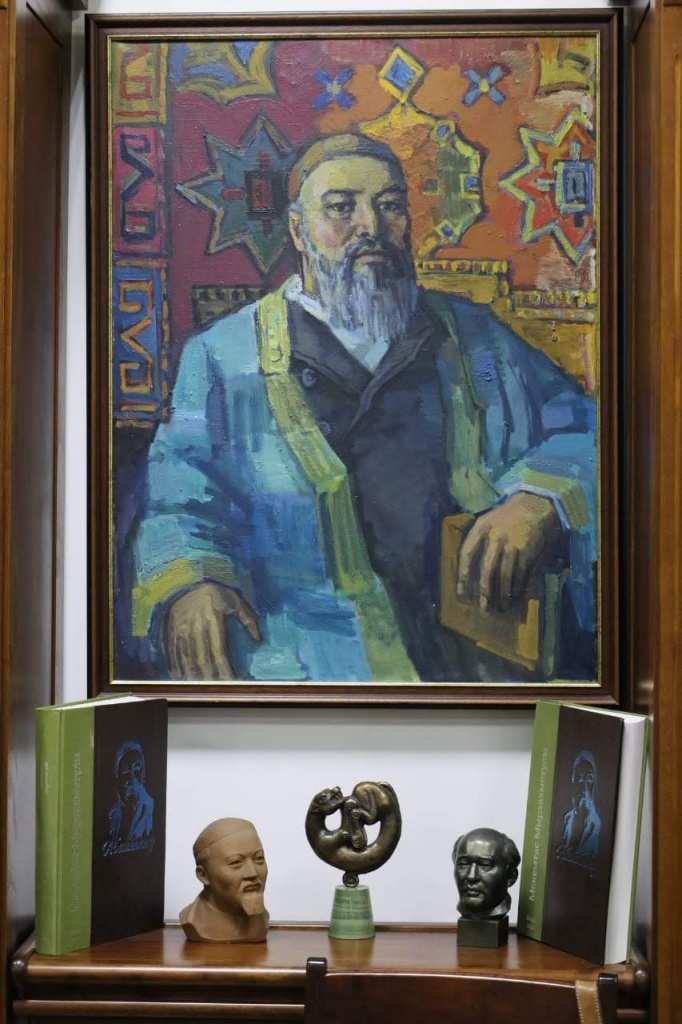 портрет Абая