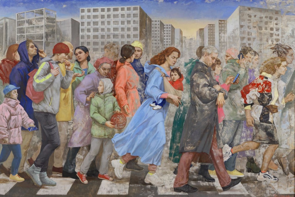 Мария Бушмакина. Переход. 2021. Холст, масло Мария Бушмакина. Переход. 2021. Холст, масло