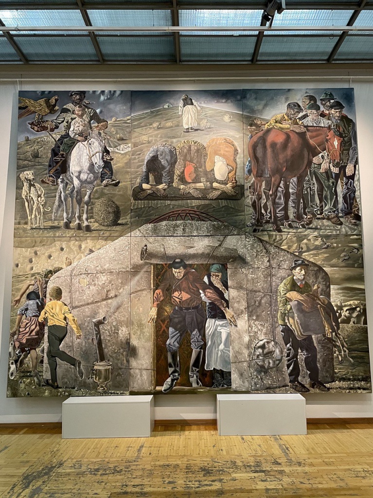 Хамид Савкуев. Барып қайт балам. 2020. Холст, масло