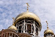 В строящемся алматинском храме состоялся молебен 