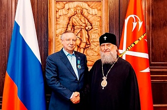 Глава Православной Церкви Казахстана встретился с губернатором Санкт-Петербурга 