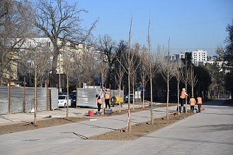 На улице Пушкина в Алматы появится «водная гладь»