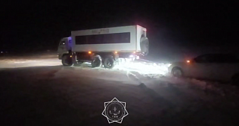 В пунктах обогрева Щучинска находятся 118 человек