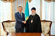 Митрополит Александр встретился с председателем Сената Казахстана 