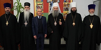Делегация РПЦ встретилась с Патриархом Сербским 