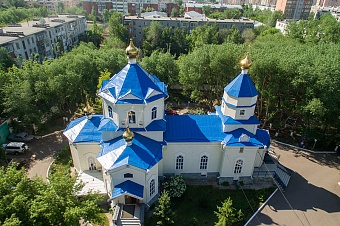 Самый старый храм Астаны отметил престольный праздник 