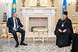 Митрополит Александр встретился с послом Грузии в Казахстане 