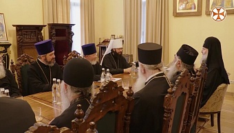 Грузинский Патриарх встретился с делегацией РПЦ 