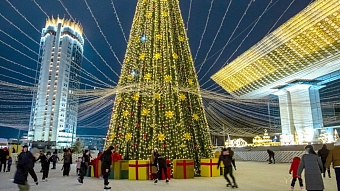 Как Алматы украсят к Новому году 