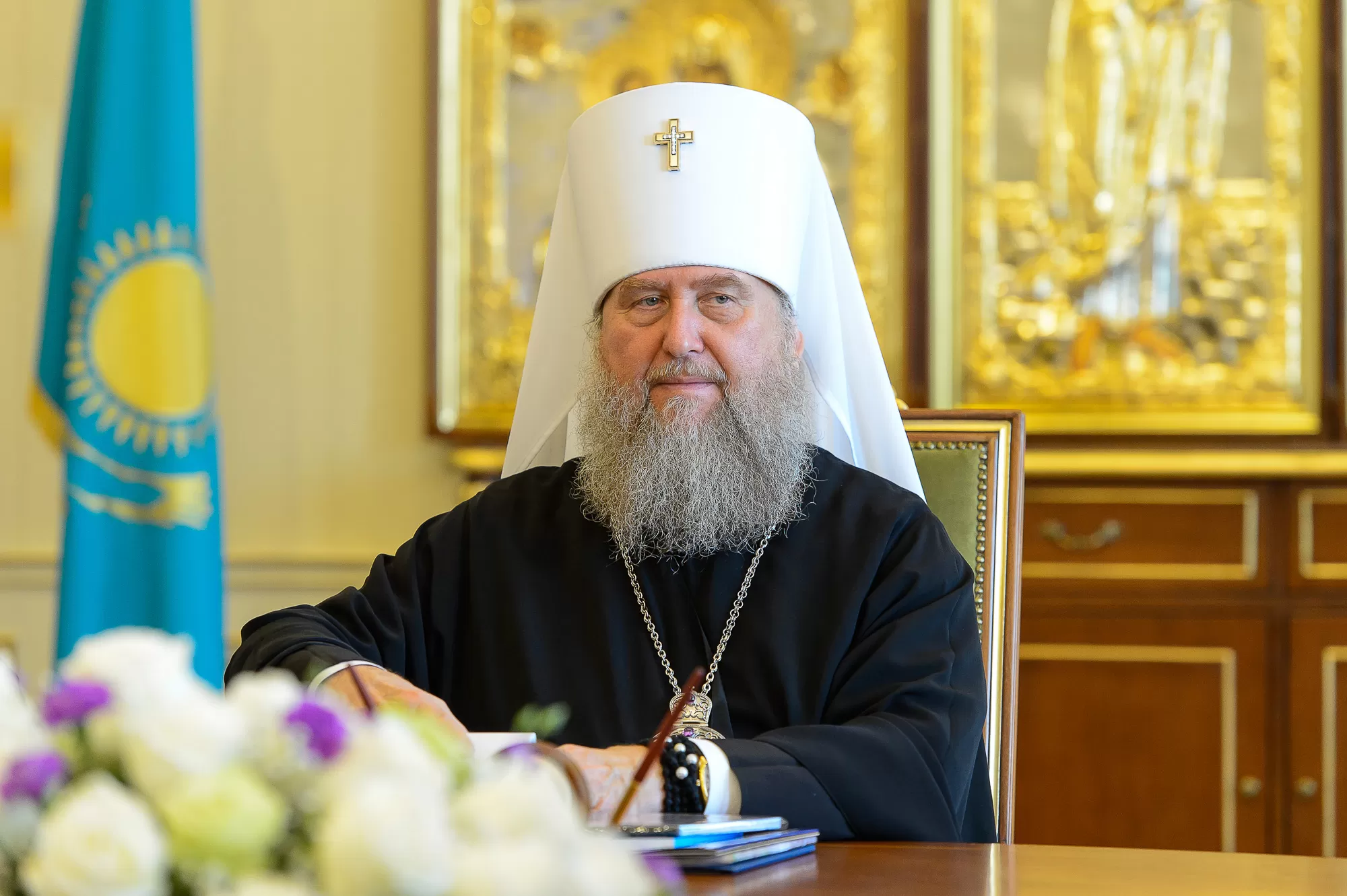 Президента Республики Казахстан К-Ж. Токаева с Днем единства народа Казахстана поздравил митрополит Александр Президента Республики Казахстан К-Ж. Токаева с Днем единства народа Казахстана поздравил митрополит Александр